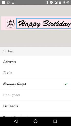 Brother P-touch Design&Print screenshot 5