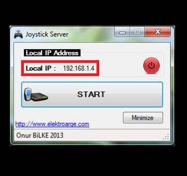 Wifi PC Joystick screenshot 2