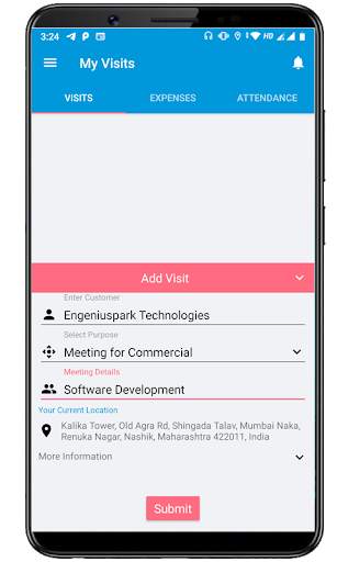 Employee Tracking Sense App screenshot 4
