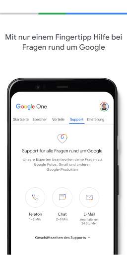 Google One screenshot 4