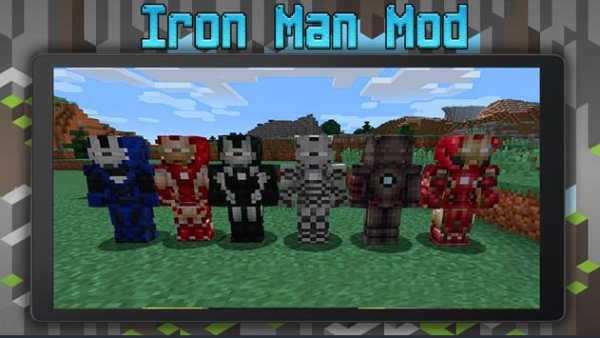 Mod Iron new Man Minecraft screenshot 1