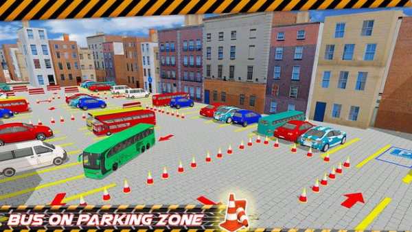 Real Coach Bus Simulator Drive City Bus Parking screenshot 3