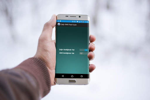 Call & SMS Flash Light screenshot 1