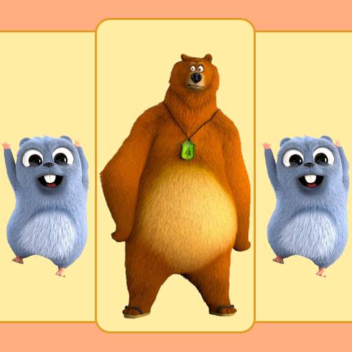 Cartoon Grizzy And Lemmings New Wallpaper 1.1