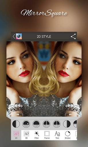 Square Mirror Photo screenshot 1
