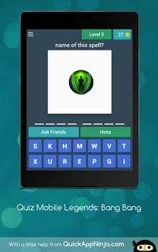 Quiz Mobile Legends: Bang Bang screenshot 8