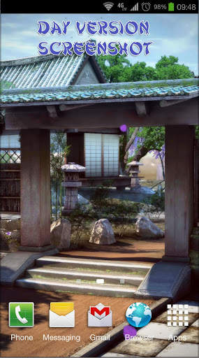 Real Zen Garden 3D: Night LWP screenshot 7