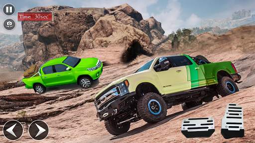 4x4 Driving Game: White Desert screenshot 2