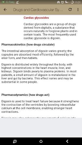 Cardiovascular Pharmacology screenshot 3