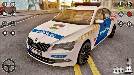 US Police Car Parking Car Game screenshot 4