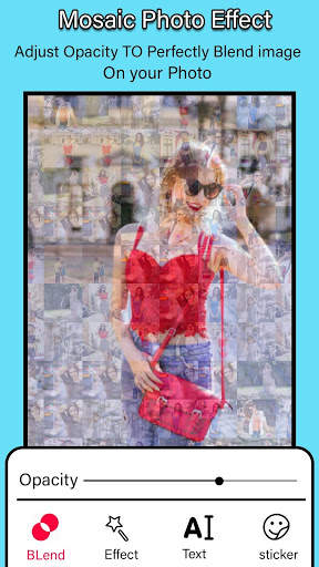 Mosaic Photo Effects : amazing mosaic pic effects screenshot 1