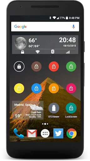 LockScreen screenshot 1