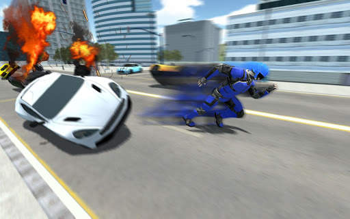 Super Light Speed Robot Superhero screenshot 2
