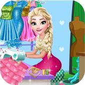 Princess design fashion clothes game icon