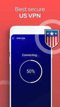 USA VPN Proxy, Free VPN Unlimited - VPN Master screenshot 1