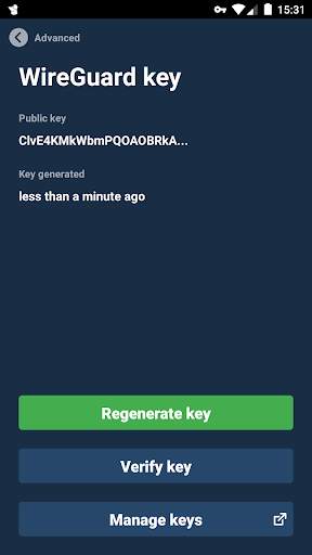 Mullvad VPN screenshot 3