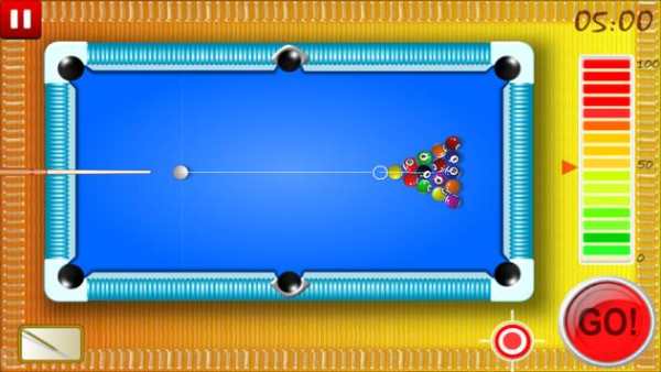 Snooker game screenshot 2