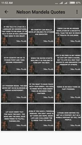 Nelson Mandela Quotes screenshot 2