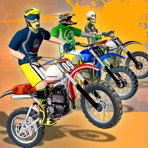 Dirt Bike Cop Race Free Flip Motocross Racing Game आइकन