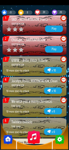 XXXTentacion : Magic Piano Tiles screenshot 6