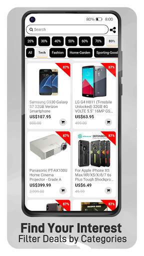 80% Shopping screenshot 2