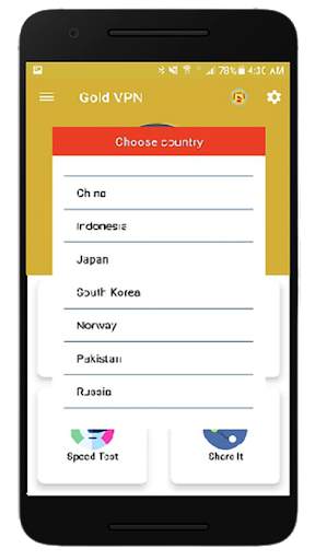 Gold Pro VPN screenshot 5