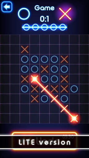 Tic Tac Toe glow - Puzzle Game screenshot 4