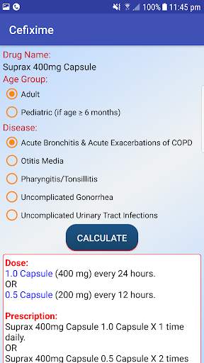 Drugscape dose calculator FREE screenshot 6