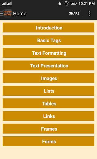 Master HTML screenshot 1