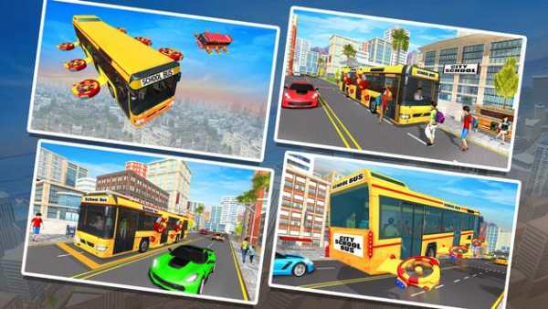 Flying School Coach Bus Simulator screenshot 6