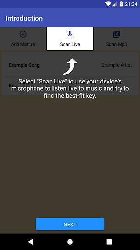 Song Key Finder screenshot 2