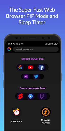 Appie Browser-Floating Browser, No History Browser screenshot 1