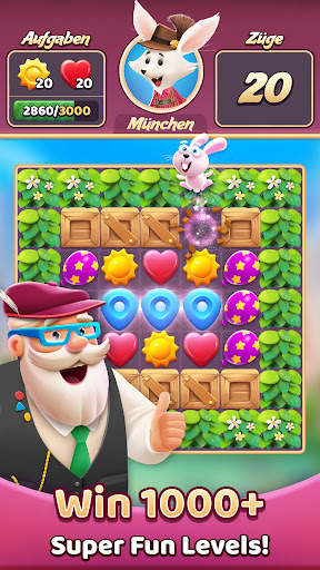 Travel Crush - Reise Abenteuer Match 3 Spiel screenshot 1