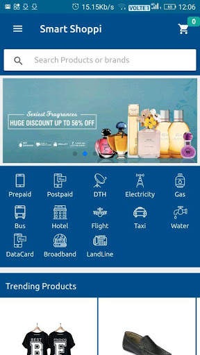 SmartShoppi : Recharge, Shopping & Services screenshot 2