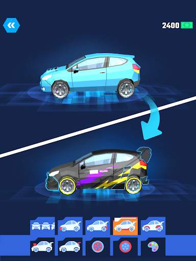 Crazy Rush 3D - Araba Yarışı screenshot 10