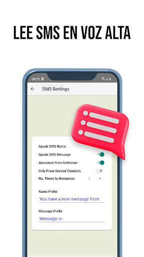 Aviso de voz Pro: quién llama screenshot 3