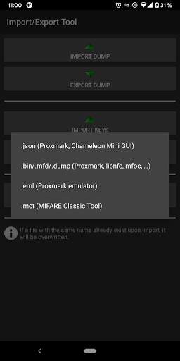 MIFARE Classic Tool 8 تصوير الشاشة