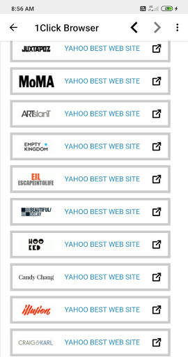 1 Click Browser| Browsing Best website,application screenshot 3