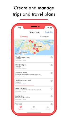 TripPlanner - Trips & Travel planner(no sign-in) скриншот 3