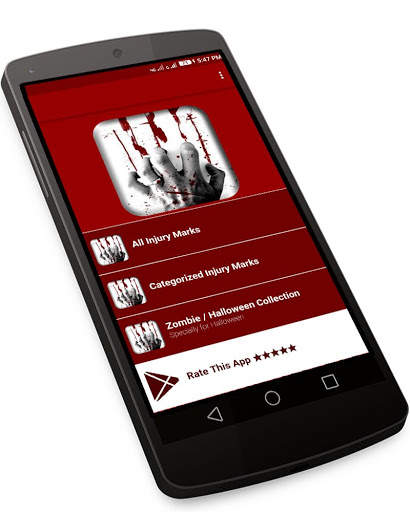 Injury Photo Editor, Holloween Zombie Photo Effect screenshot 1