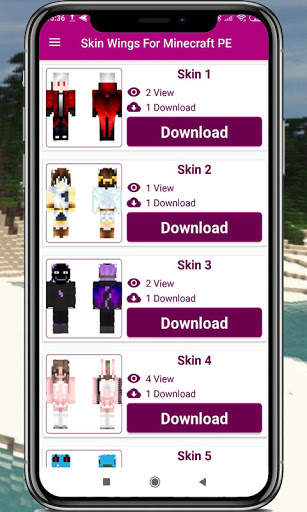 Wing Skins for minecraft pe screenshot 2