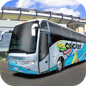 IPL Cricket Bus Driving Sim: Passenger Coach Taxi icon