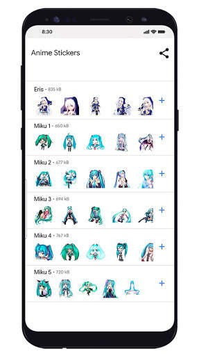 Funny Anime Sticker for WhatsApp screenshot 1