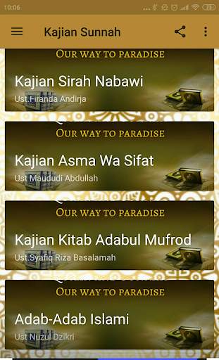Kajian Sunnah Offline screenshot 2