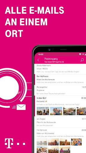 Telekom Mail - E-Mail-Programm screenshot 1