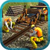 Grand Indian Train Construction Simulator 2017 icon