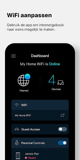 Linksys screenshot 1