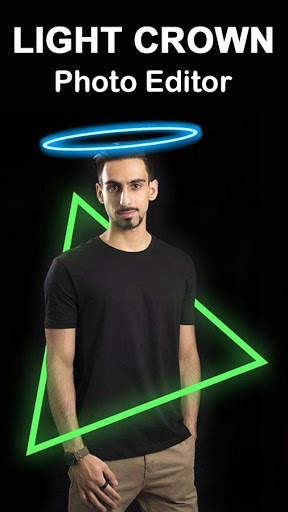 Light Crown Photo Editor - Neon Photo Editor 2021 screenshot 1