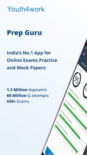 PREP GURU: EXAM PREPARATION APP, MOCK TESTS 2021 screenshot 1