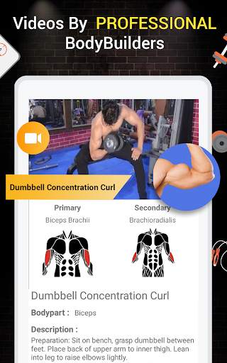 Pro Gym Workout -Gym & Fitness screenshot 13